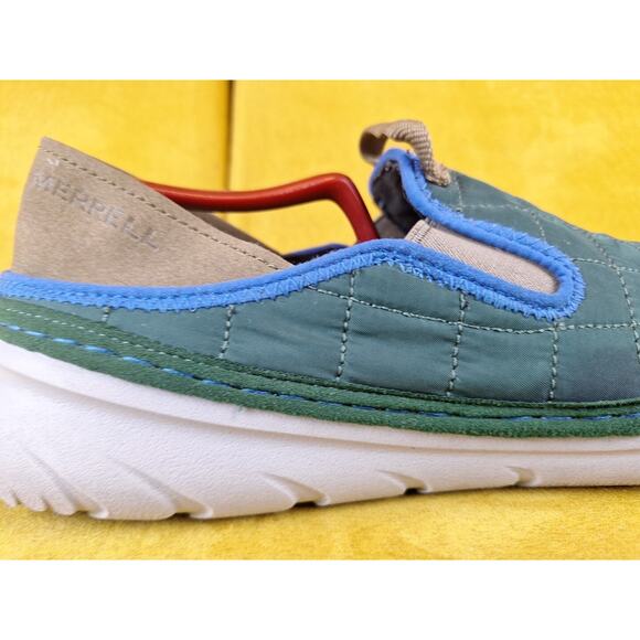 Merrell Hut Moc Quilted Shoes Men\'s 15 Slip-Ons Green main image 11